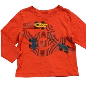 Hanna Andersson Orange Long Sleeve Shirt